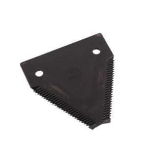 Nóż żniwny 80x76x2.7mm otwór 6.3 zastosowanie 87728899 New Holland WARYŃSKI ( sprzedawane po 25 )