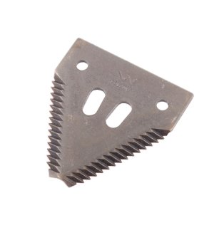 Nóż żniwny 80x76x2.7mm otwór 6.5 zastosowanie 1097806 Schumacher WARYŃSKI ( sprzedawane po 25 )