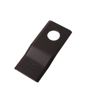 Nóż. nożyk kosiarka gięty 108x46x3mm otwór 21 zastosowanie 108P Galfre WARYŃSKI ( sprzedawane po 25 )