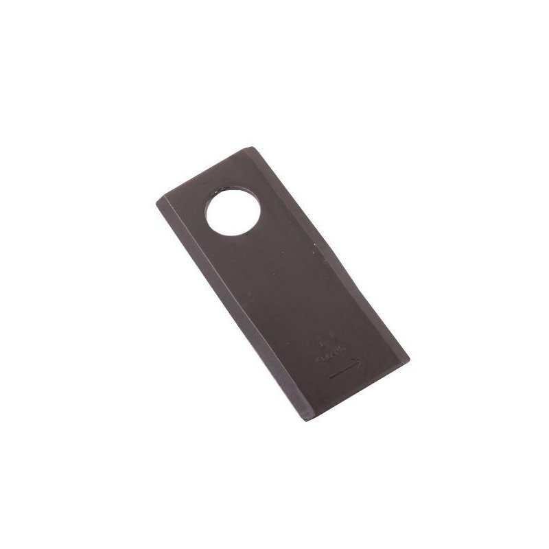 Nóż. nożyk kosiarka lewy 110x48x3mm otwór 21 zastosowanie 108L Galfre WARYŃSKI ( sprzedawane po 25 )