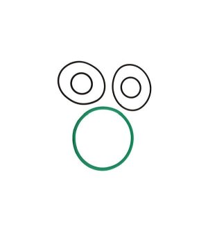 Zestaw uszczelek do filtra ssawnego małego z zaworem odcinającym Opryskiwacz