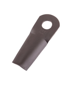 Nóż. nożyk kosiarka gięty 132X50X4mm otwór 20.5x23 zastosowanie 13800013 JF-Stoll WARYŃSKI ( sprzedawane po 25 )