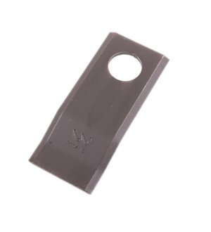 Nóż. nożyk kosiarka gięty 94X40X3mm otwór 19 zastosowanie Deutz Fahr 94/P 1101701015322 WARYŃSKI ( sprzedawane po 25 )