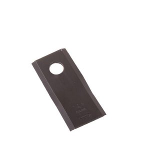 Nóż. nożyk kosiarka lewy 98X46X3.5mm otwór 16.5 zastosowanie 40490006 Morra WARYŃSKI ( sprzedawane po 25 )