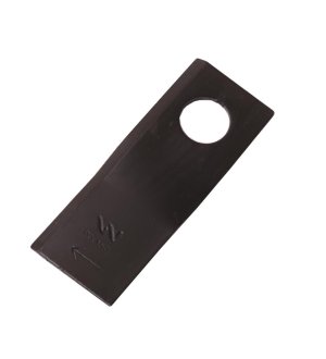 Nóż. nożyk kosiarka prawy 100X40X3mm otwór 19 zastosowanie RS 100/3 Sipma WARYŃSKI ( sprzedawane po 25 )