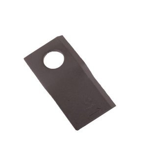 Nóż. nożyk kosiarka lewy 100X50X4mm otwór 21 zastosowanie RS100 Samasz WARYŃSKI ( sprzedawane po 25 )