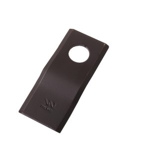 Nóż. nożyk kosiarka gięty 108x46x3mm otwór 21 zastosowanie CM120-108 PZ WARYŃSKI ( sprzedawane po 25 )