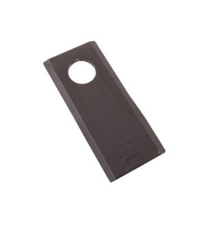 Nóż. nożyk kosiarka prawy 110x48x3mm otwór 21 zastosowanie 108P Galfre WARYŃSKI ( sprzedawane po 25 )