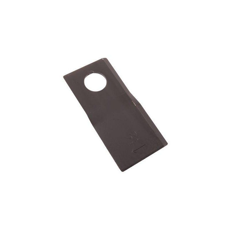 Nóż. nożyk kosiarka prawy 110x50x3mm otwór 21 zastosowanie 4047015 Galfre WARYŃSKI ( sprzedawane po 25 )