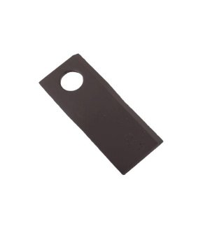 Nóż. nożyk kosiarka lewy 120X50X4mm otwór 21 zastosowanie RF 120/4 Pronar WARYŃSKI ( sprzedawane po 25 )