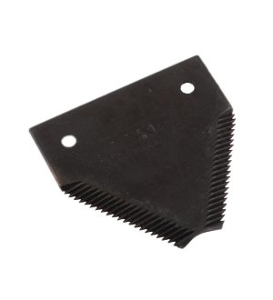 Nóż żniwny 70x76x2.8mm otwór 5.5 zastosowanie 6889590 Claas WARYŃSKI ( sprzedawane po 25 )