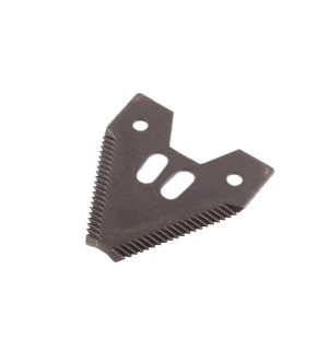 Nóż żniwny 80x76x2.8mm otwór 6.5 zastosowanie Z52672 Schumacher WARYŃSKI ( sprzedawane po 25 )