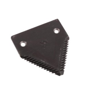 Nóż żniwny 83x76x3mm otwór 5.7 zastosowanie H213800 Schumacher WARYŃSKI ( sprzedawane po 25 )