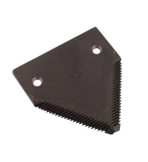 Nóż żniwny 83x76x3mm otwór 5.7 zastosowanie H213799 Schumacher WARYŃSKI ( sprzedawane po 25 )