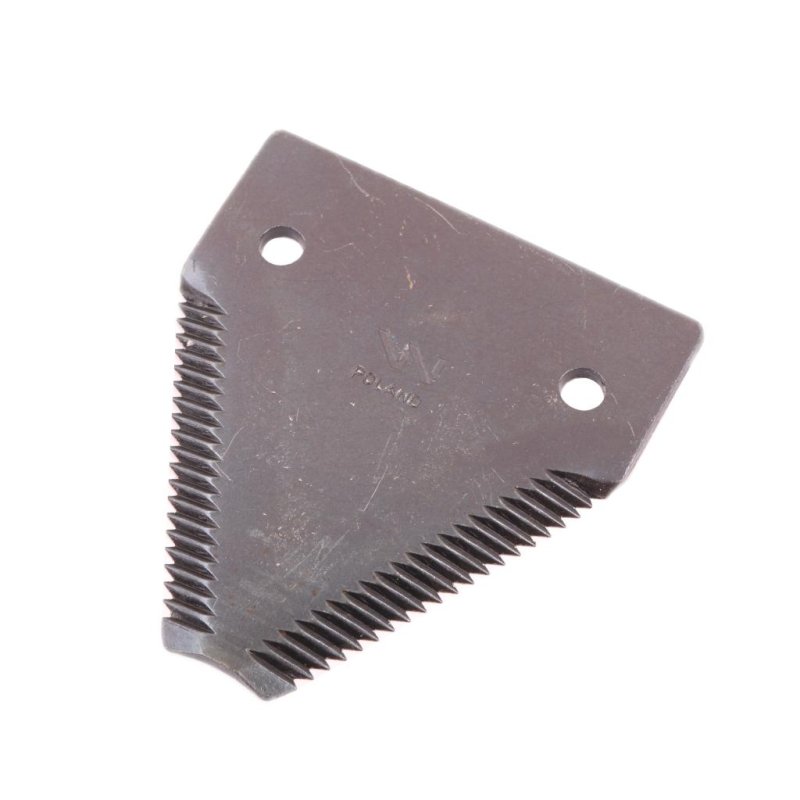 Nóż żniwny 84x76x3mm otwór 6.5 zastosowanie 611203.1 Claas WARYŃSKI ( sprzedawane po 25 )