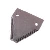 Nóż żniwny 84x76x3mm otwór 6.5 zastosowanie 611203.1 Claas WARYŃSKI ( sprzedawane po 25 )