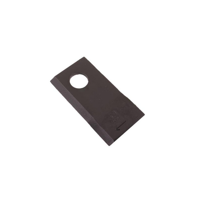 Nóż. nożyk kosiarka prawy 94x50x4mm otwór 19 zastosowanie 58031192 BCS WARYŃSKI ( sprzedawane po 25 )