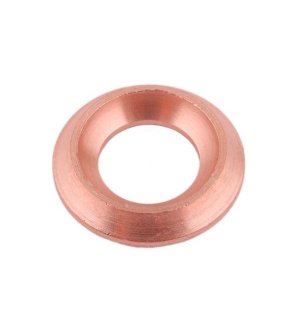 Uszczelka manometryczna do przyłącza gwintami G1/4" i M12x1.5 (CU wyżarzone) POLMO ( sprzedawane po 10 )