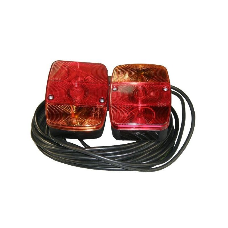 Instalacja, zestaw oświetleniowy 12m przyczepka