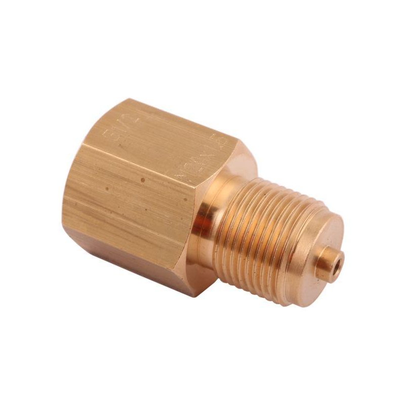 Złączka manometryczna gwint zewnętrzny M20x1.5 x gwint wewnętrzny G1/2" (mosiądz) POLMO