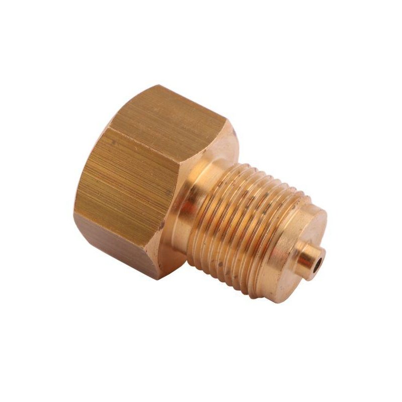 Złączka manometryczna gwint zewnętrzny M20x1.5 x gwint wewnętrzny G1/4" (mosiądz) POLMO