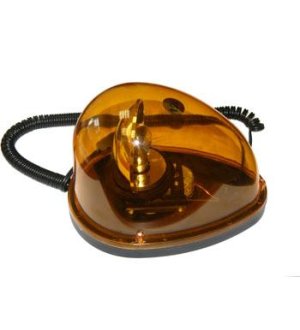 Lampa błyskowa 12V magnes + żarówka (owal)