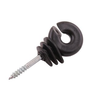 Izolator okrągły z wkrętem fi 5 do drewna (sprzedawane po 100 szt) ROYAL FARM 166844306