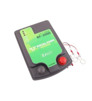 Elektryzator 2J bateryjno-sieciowy (uniwersalny) RF-2000 z zasilaczem ROYAL FARM