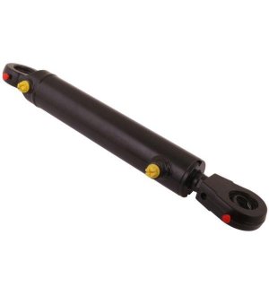 Cylinder hydrauliczny - siłownik dwustronny wspomagania CJF-50/28/200Z (sworzeń 25mm) Bizon Waryński