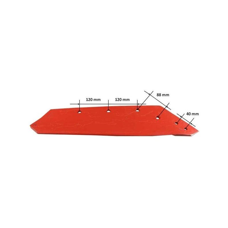 Eurolemiesz prawy 18" Kverneland Vulcan pasuje śruba M14X34OV1 - 4 szt.