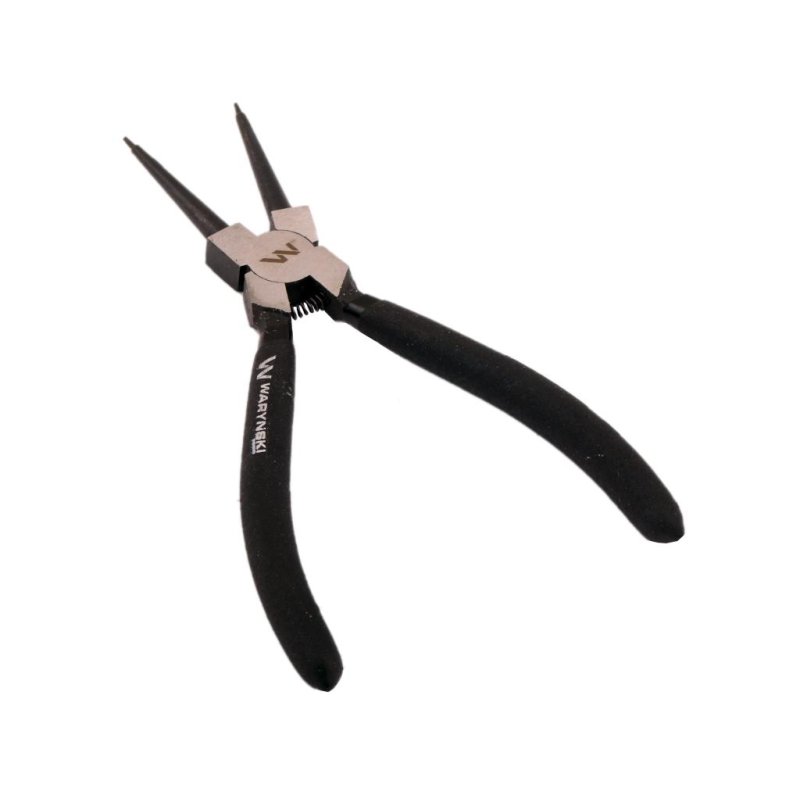 Szczypce do pierścieni osadczych segera 180 mm wewnętrzne proste Waryński