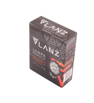 Lampa robocza okrągła 27W 9 LED GLANZ