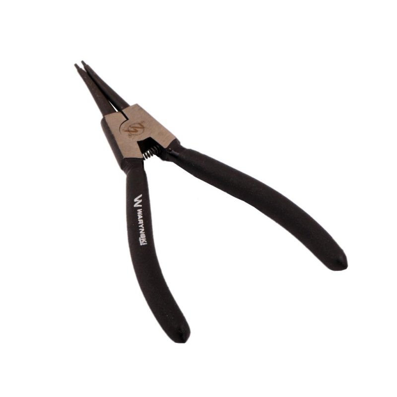 Szczypce do pierścieni osadczych segera 180 mm zewnętrzne proste Waryński