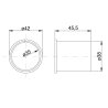 Tuleja teflon 008564.0 Claas
