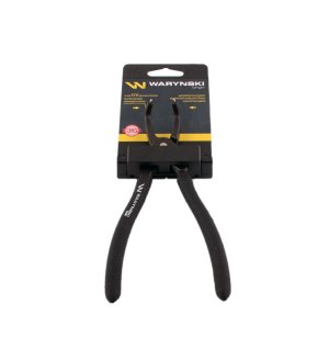 Specjalistyczne szczypce do pierścieni osadczych 178 mm  wewnętrzne wygięte Waryński