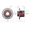 Piasta koła przedniego (5 otworów) C-330 C-360 ORYGINAŁ URSUS