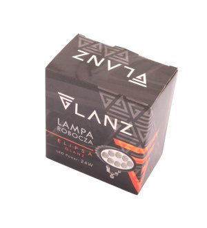 Lampa robocza elipsa 24W 8 LED GLANZ