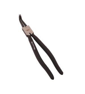 Szczypce do pierścieni osadczych 300 mm wewnętrzne wygięte Waryński