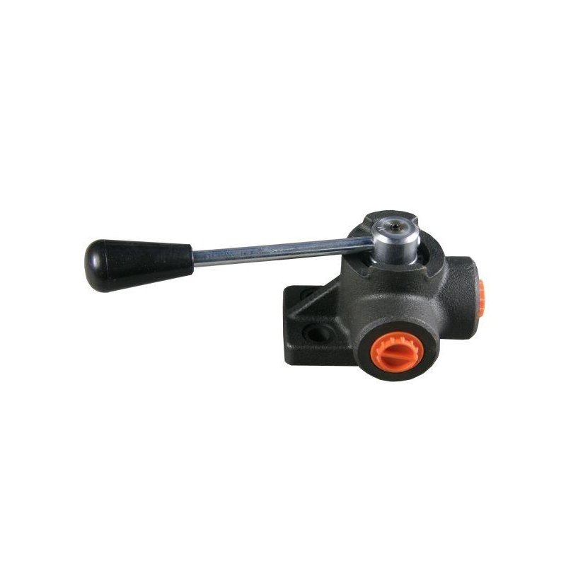 Rozdzielacz hydrauliczny obrotowy kierunkowy zawór trójdrożny 1/2'' 90L