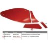 Eurolemiesz prawy 16" Vogel&Noot Vulcan pasuje śruba M14X39OV2 3 szt.