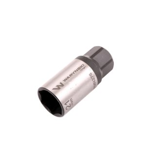 Nasadka do świec  3/8". 21 mm. CrV50BV30. DIN 3124. Waryński