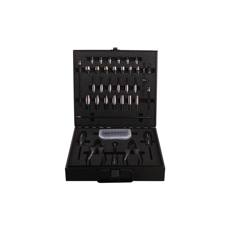Zestaw nasadek w kasecie metalowej 68 el. Waryński
