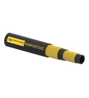 Wąż hydrauliczny do zakuwania Komfort SC DN10 2-oplotowy 330 Bar Waryński (sprzedawany po 25m)