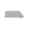 Eurolemiesz lewy 14" Gregoire-Besson Vulcan pasuje śruba M14X35PL - 4 szt.