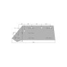 Eurolemiesz prawy 14" Gregoire-Besson Vulcan pasuje śruba M14X35PL - 4 szt.
