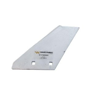 Lemiesz agregatu podorywkowego lewy zastosowanie LP-240/2-otwory Gruber Kos Unia stal borowa WARYŃSKI