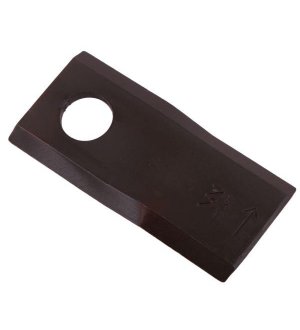 Nóż. nożyk kosiarka lewy 105x48x4mm otwór 20 zastosowanie 6801410 Kuhn WARYŃSKI ( sprzedawane po 25 )