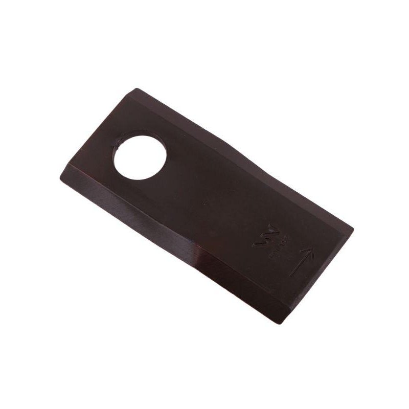 Nóż. nożyk kosiarka lewy 105x48x4mm otwór 20 zastosowanie 6801410 Kuhn WARYŃSKI ( sprzedawane po 25 )