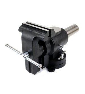 Imadło ślusarskie  z żeliwa sferoidalnego obrotowe z obracanym jarzmem 150 mm Waryński