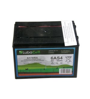 Bateria 6AS4 55Ah 9V